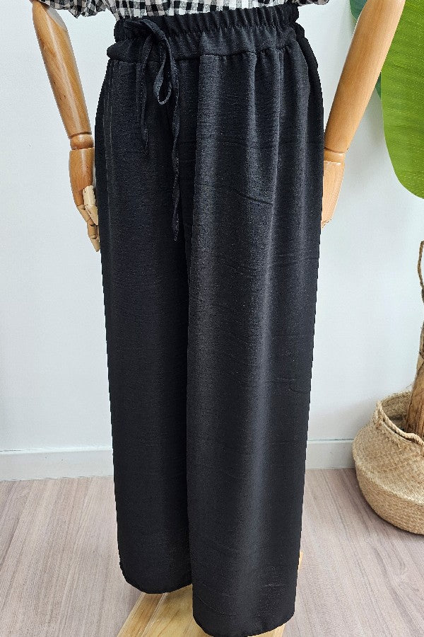 Pantalón Crep Negro